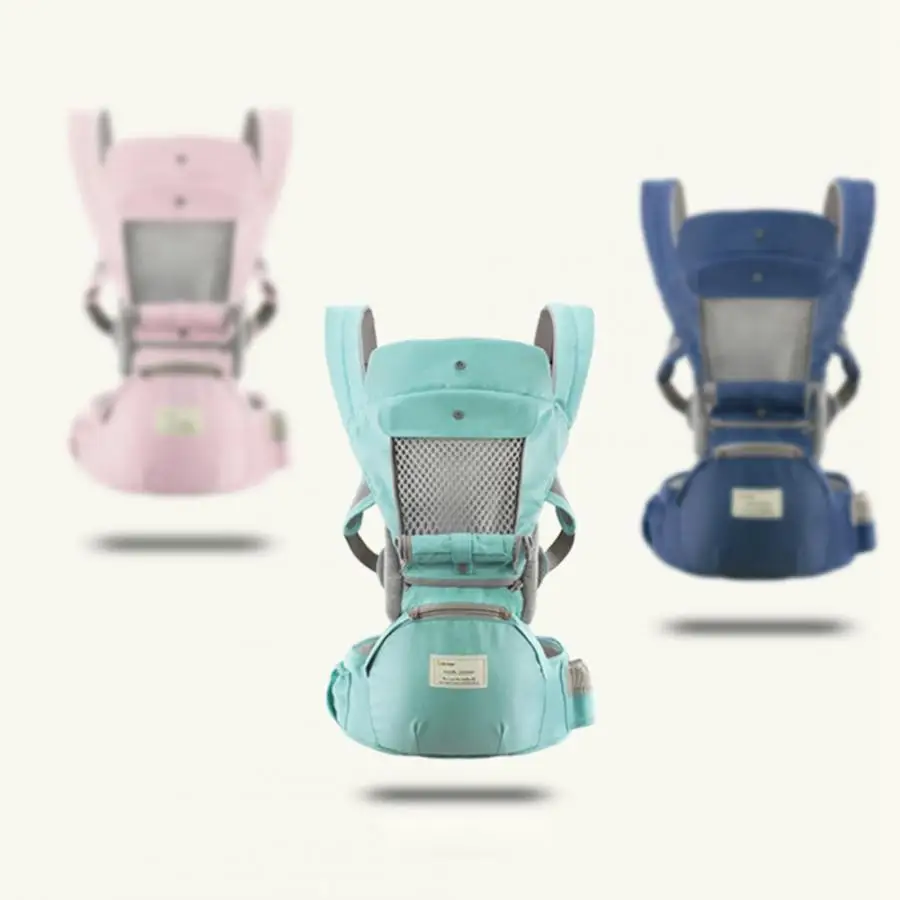 Переноска для младенца Детская Передняя облицовочная переноска эргономичный Регулируемый Воздухопроницаемый кенгуру ремень Детская сумка-кенгуру бедра сиденье