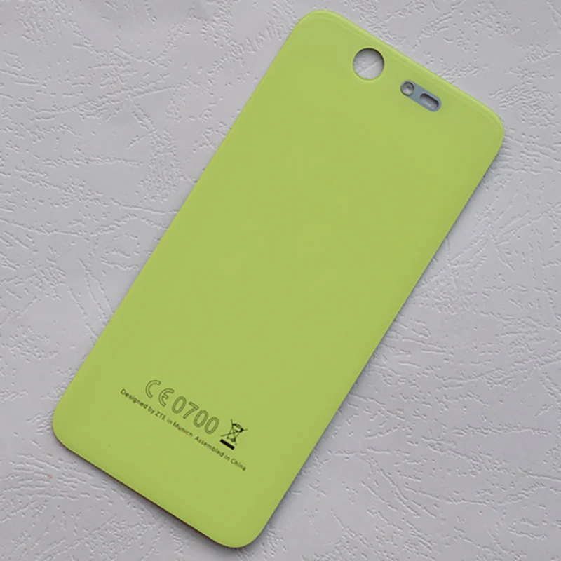 yellow ZUCZUG Стекло Батарея Крышка для zte T920 лезвие S7 сзади Корпус сзади чехол S7 Запасная часть - Цвет: yellow