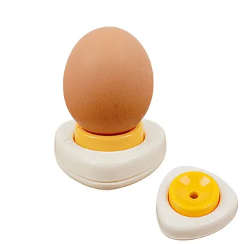

Egg Piercer Portable Plastic Egg Hole Puncher Peel Off Boiling Eggshell Separator Dividers for Home Kitchen
