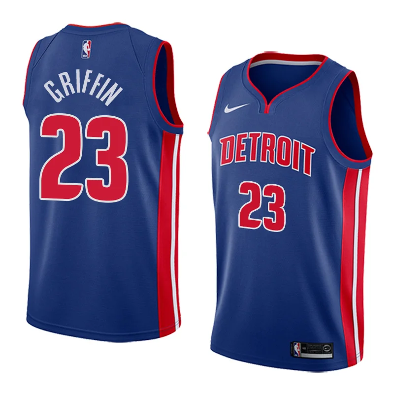 Мужская баскетбольная майка Detroit Isiah Thomas Andre Drummond Блейк Гриффин Грант Хилл Деннис Родман - Цвет: AS PICTURE