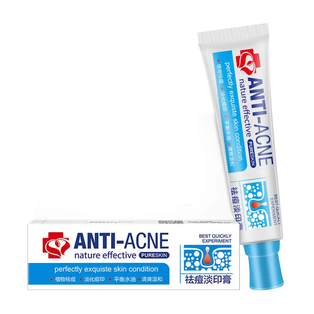 

New Traditional Chinese medicine Acne Treatment Shrink Pores Spots Gel Bleaching Creams Whitening Moisturizing Face Cream