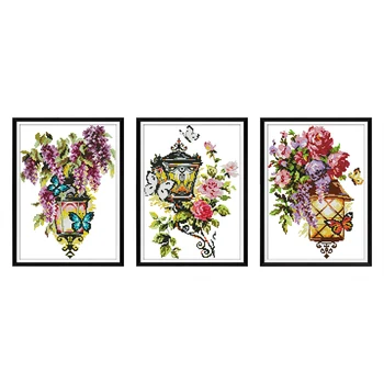 

Everlasting Love The Light Of Fascination Chinese Cross Stitch Kits Ecological Cotton Printed 14CT DIY Gift Christmas Decoration