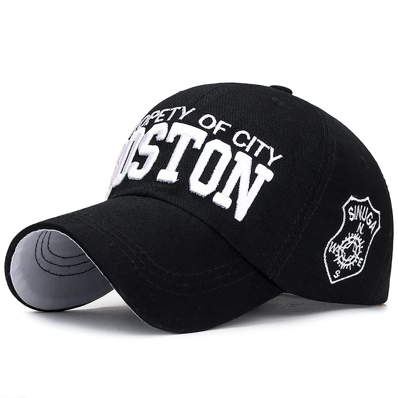 

3D Embroidery Cotton Letter Men's Baseball Cap Women's Summer Cap Gorra Hombre Snapback Caps Bone Dad Hat Size 56-60