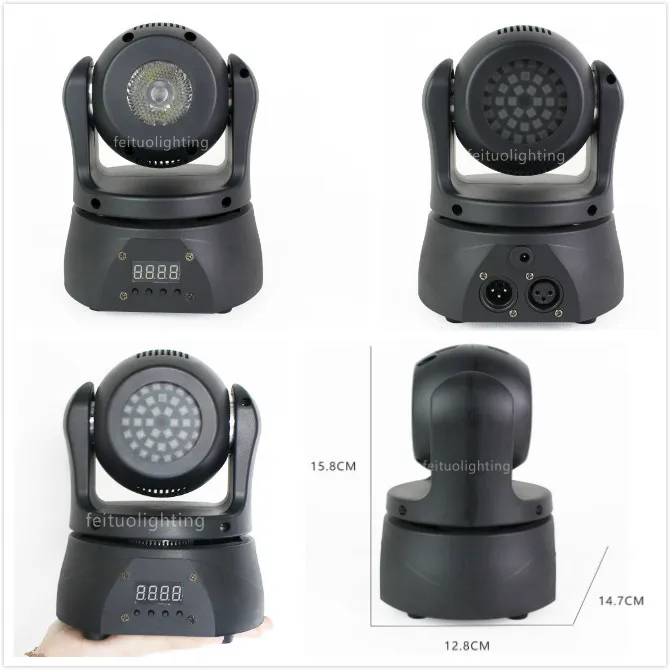 E-8pcs DMX512 мини движущаяся головка 15 Вт RGBW 4в1 светодиодный S+ 36 шт.* 5050 Светодиодная лента+ 1 шт. 150 МВт Зеленая лазерная движущаяся головка сценический светильник