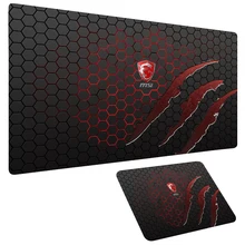

Msi Logo Mousepad Cute Mouse Pad Gaming Keyboard PC Gamer Rubber Mat Kawaii Accessories Deskmat Mice Mat Gaming Mouse Pad 40x90