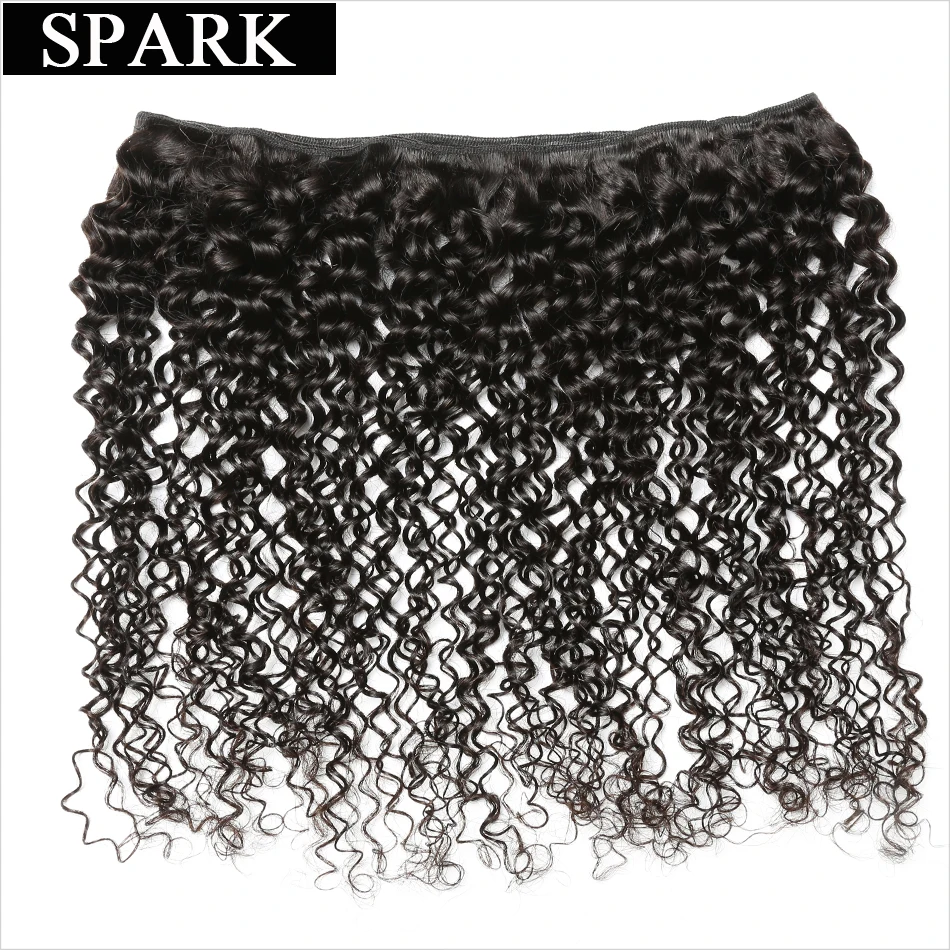  Spark Brazilian Kinky Curly Hair Bundles 1/3/4PCS 8