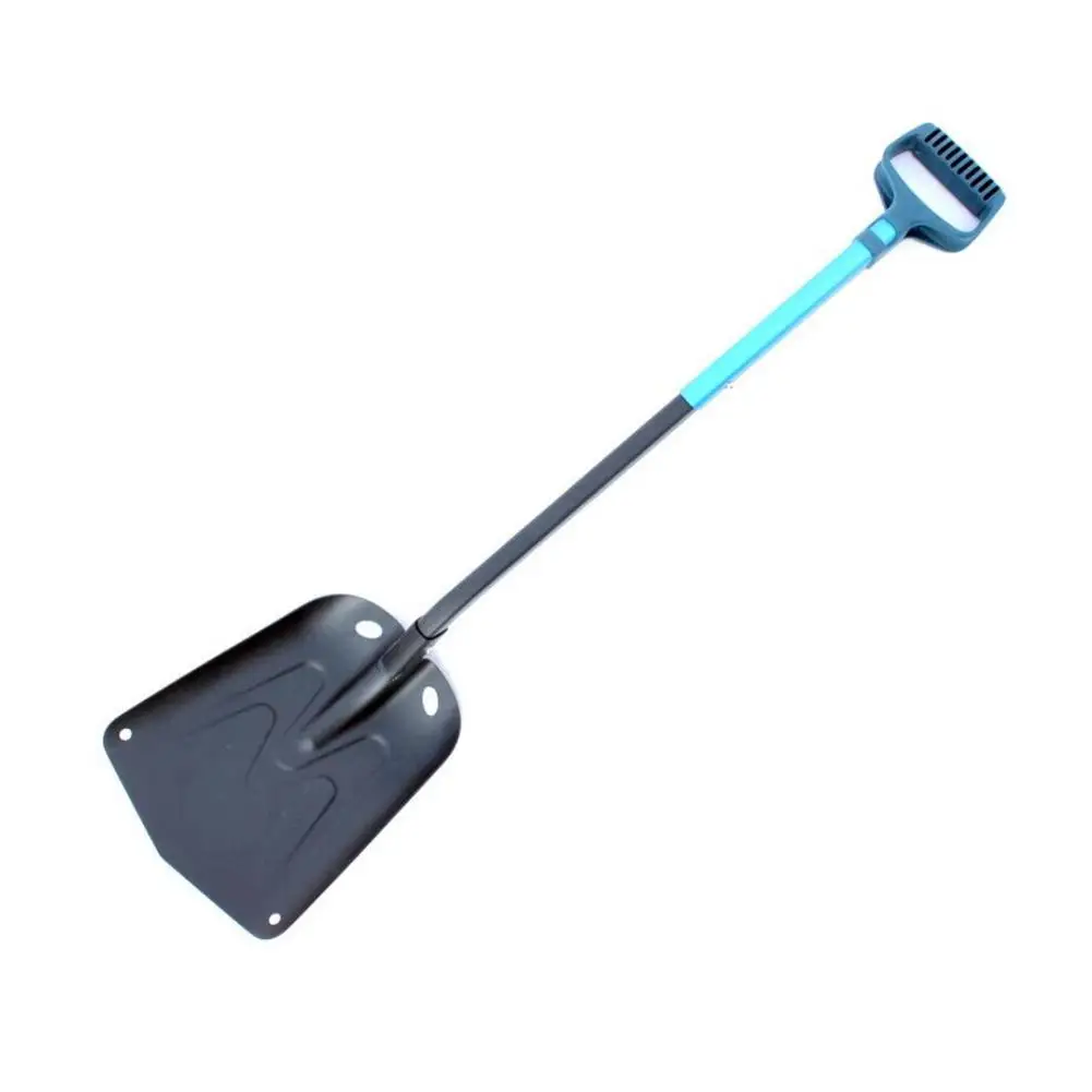 

Multi-purpose aluminum snow shovel long handle foldable snow shovel household shovel folding garden easy to store