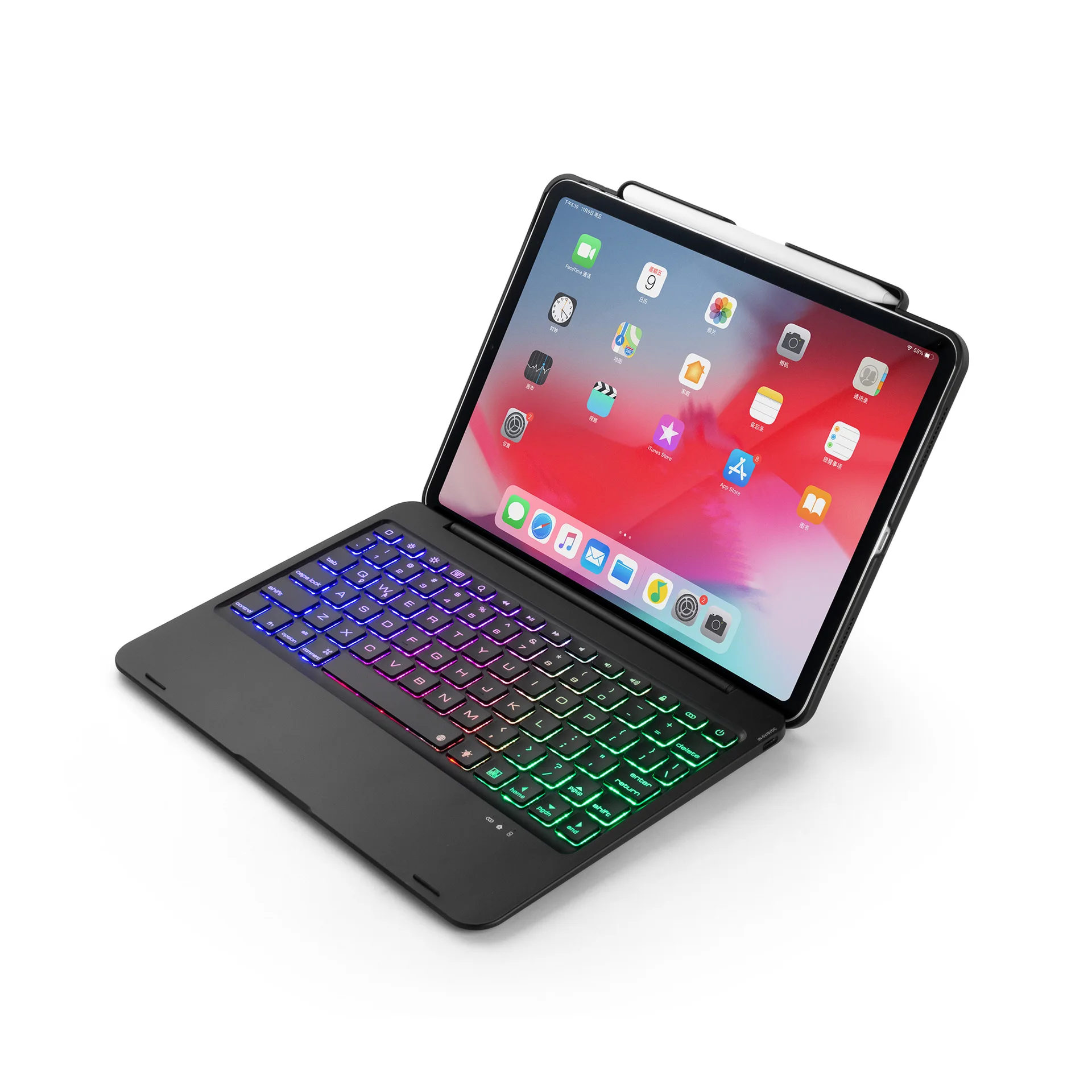 

Factory Direct Selling iPad Pro11 Tablet PC Bluetooth Keyboard iPad Wireless Keyboard A1980 Protective Case