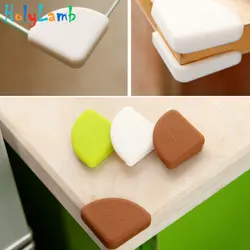 Lot de 4 pièces de Protection d'angle en Arc de silicone pour bébés et enfants, pour Table, bord de bureau, sécurité des pare chocs 