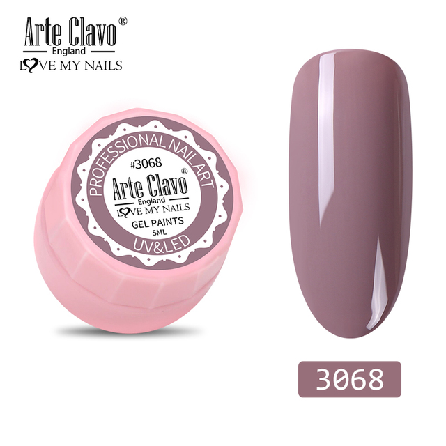 Clavo 5ML Painting Gel Nail Polish 72 Colors Gel Varnish Set For Manicure Top Base Coat Hybird Design of Nail Art Lacquer