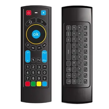 

Bluetooth Mini Wireless Keyboard Remote Control IR Air Mouse For Amazon Fire TV/Fire Stick/Android TV/mi Box/PC/Raspberry Pi 3