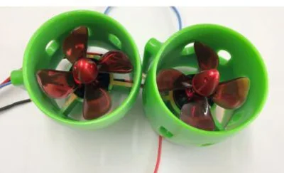 RC машина раскроя лодка электрического оборудования 12 V-24 V 30-200 Вт бесщёточным двигателем подводный двигатель для потянув чистая лодки DIY робот пропеллер - Цвет: 1pcs cw 1pcs ccw