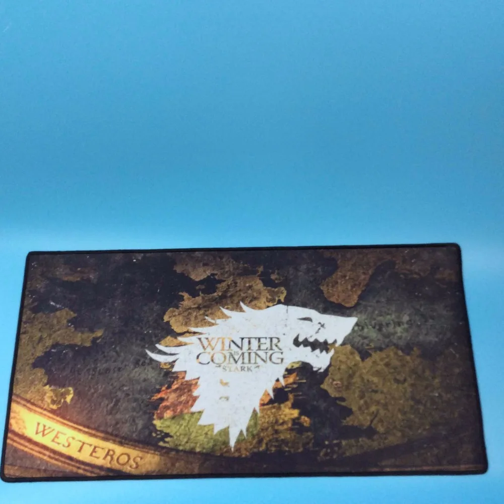 Congsipad Shop Game of Thrones Map Non-Skid Rubber Pad Mouse Mat Desk Pad Keyboard Pad for Dota CS