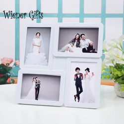 Simple and Modern 6-inch Photo Frame, Photo Frame, Set-up Table, Wall-mounted Wedding Photo Studio, Four-square Frame