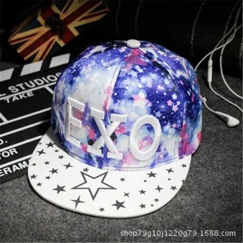 

KPOP EXO New Album Exploration Obsession XIUMIN Baseball Cap Hip Hop Summer Cap Sunscreen Cap Fans Collection wj369
