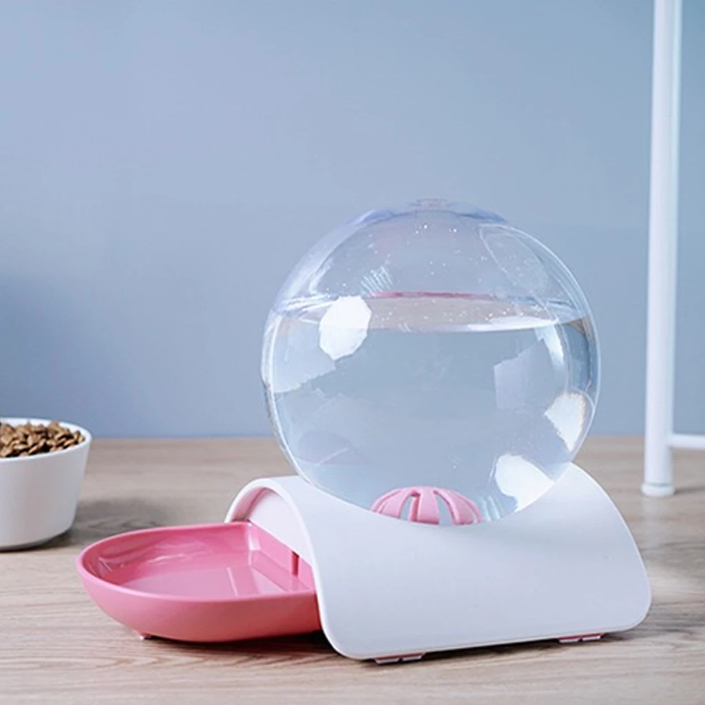 Новинка 2,8 литровый автоматический диспенсер для кошачьей воды, питьевая вода для кошек и собак, пена, без электричества, большая миска для питья кошек, товары для домашних животных