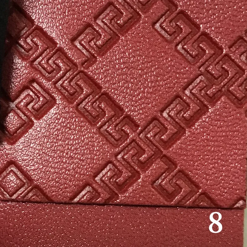8 Модная Синтетическая кожа 23 Цвета для женских сумок DIY украшения - Цвет: 8