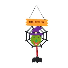 1 шт., подвесной кулон на Хэллоуин, вечерние украшения DIY, Войлок хорошего дизайна, украшение двери для школы, отеля, дома, ресторана, ИНН