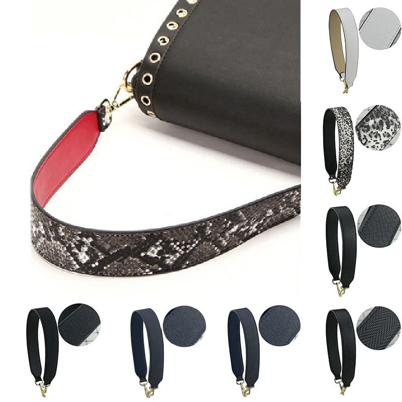 

64cm Fashion Leopard Wide Belt Bag Strap Accessories Women Handbag Strap Female Handle Bag Shoulder Crossbody Strap Hot Sale