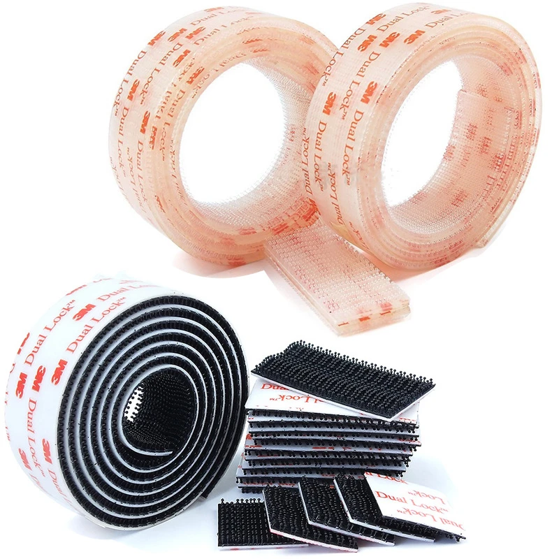 3M Velcro Adhesive Fastener Tape Dual Lock SJ3551 Sj3560 25.4mm Mushroom Reclosable VHB Self