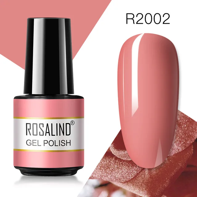 ROSALIND Gel Nail Polish 7ML Matte Base Top Coat For Soak Off Gel Polish UV LED Gel Semi Permanent Varnishes Design Nail Art RAR2002