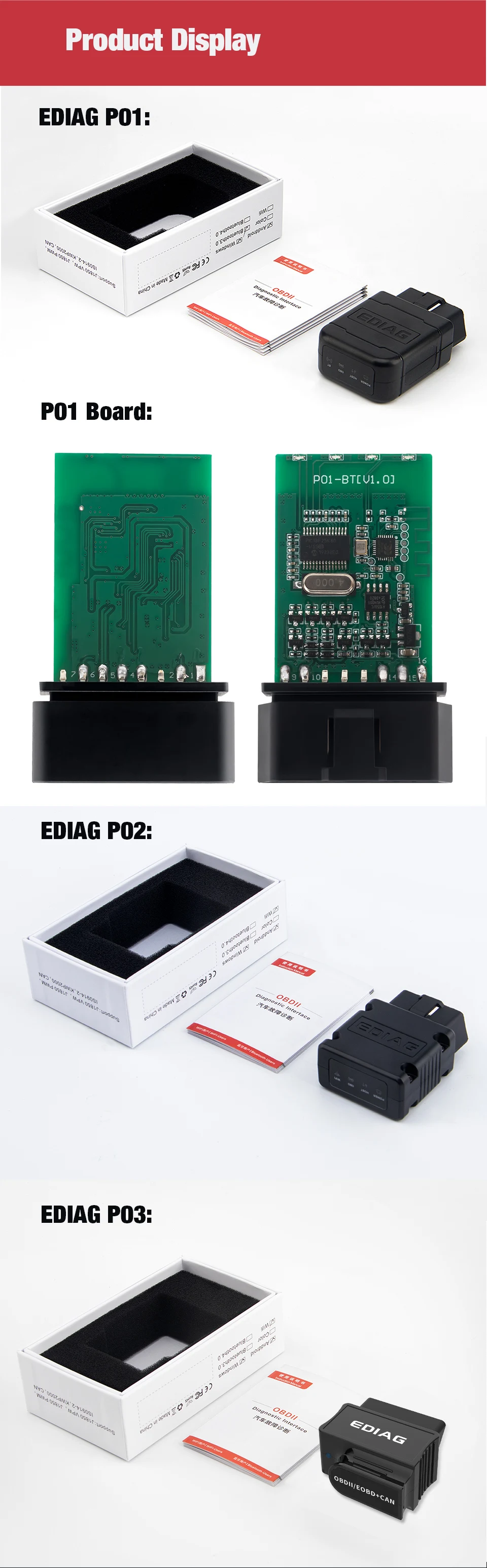EDIAG P01 P02 P03  ELM327 (3)