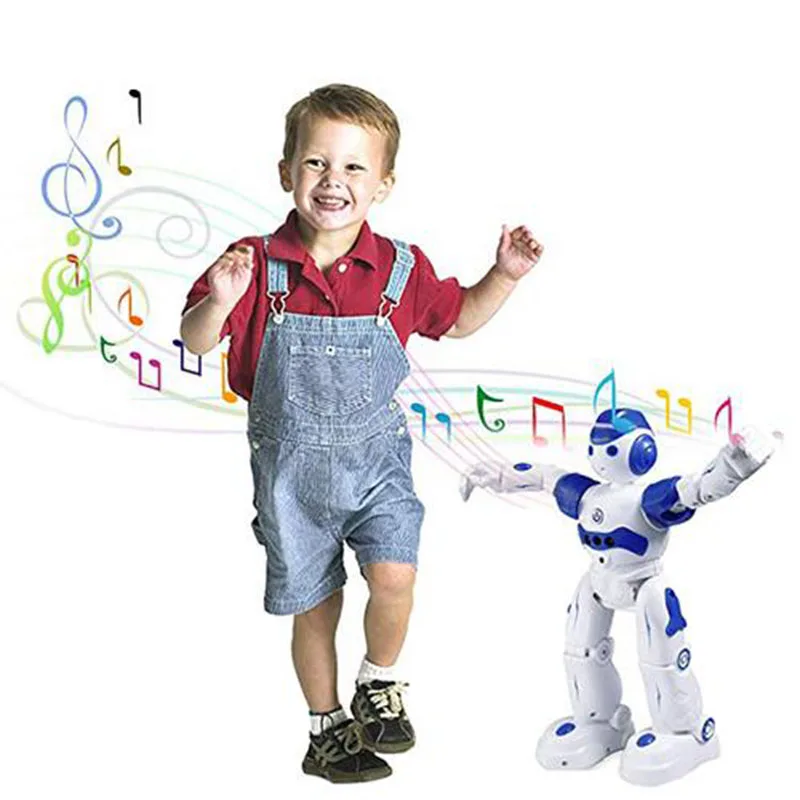 Educational Intelligent RC Robot Remote Control Programmable Robotics Toy Kids Birthday Gifts