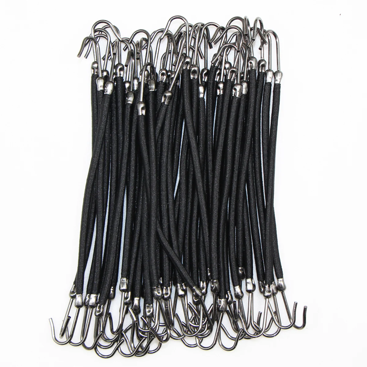 18/24/30PCS Women's Elastic Hair Bands Gum Hooks Hair Accessories Hair Ties  Styling Tools Holder Bungee Bands