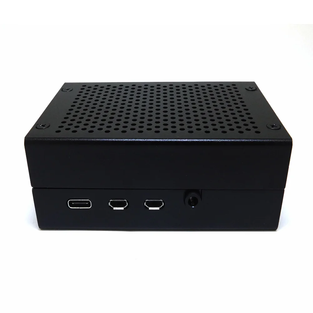 Горячая Raspberry Pi 4 алюминиевый корпус черный корпус Серебряная коробка металлический корпус для RPI 4 Модель B