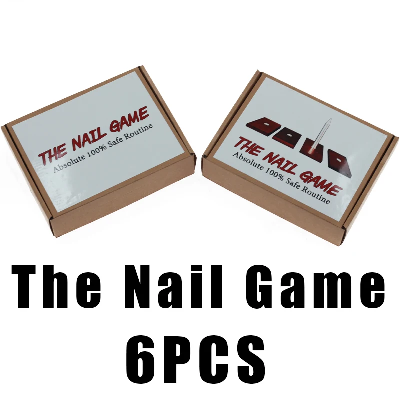 Mentalism Nail Gimmick Props Nail Roulette Close Bar Nail Game