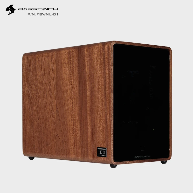 

Barrowch Neoclassical PC Case, Mini Log Material Water Cooling Case, Limited Edition Classical Chassis