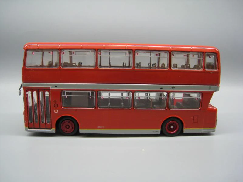 Редкое Специальное предложение 1:76 автобус в Париже 556 красная двухслойная модель