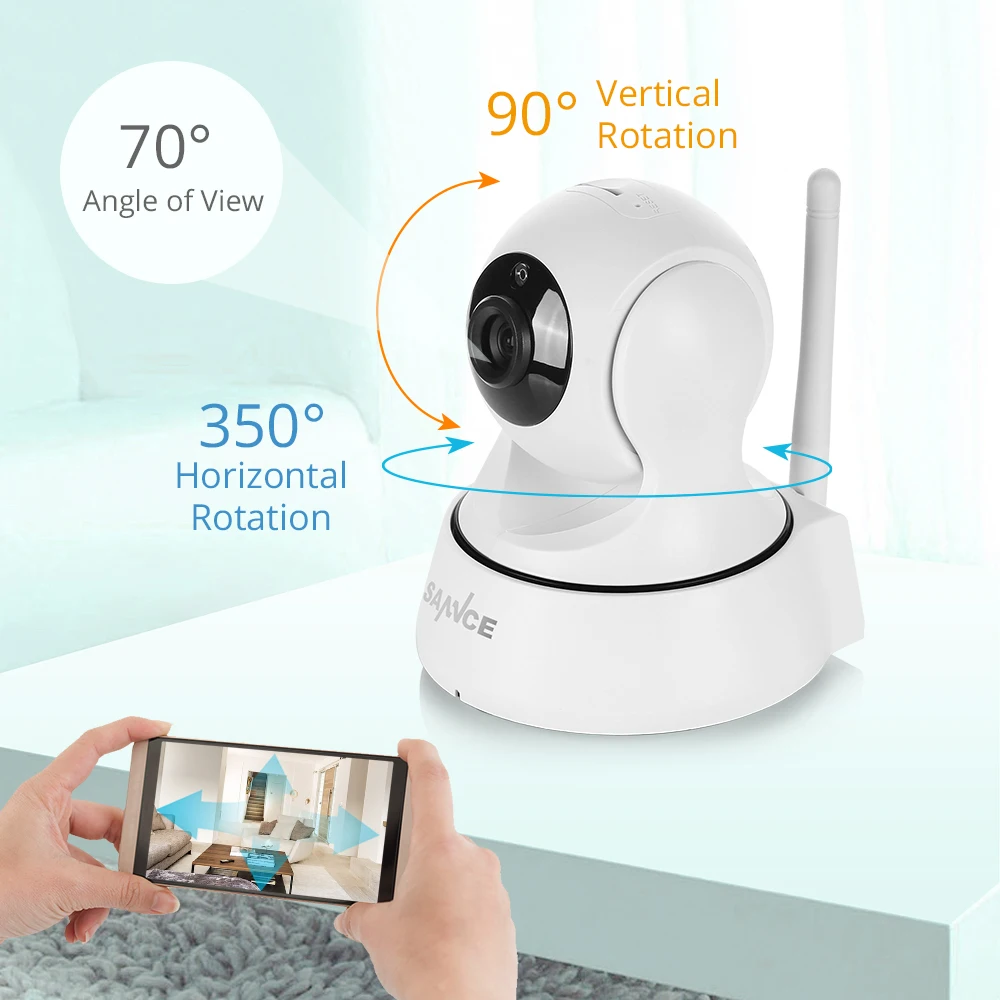 IP камера видеонаблюдения SANNCE Wi Fi 1080P ночное видение|Камеры видеонаблюдения| |