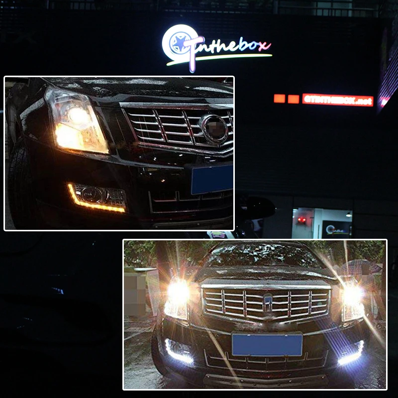 Gtinthebox 2 шт. без ошибок PH24W PHC24WY 10-SMD светодиодный передний Поворот лампы сигнального освещения для Audi Cadillac GMC Porsche и т. Д. Янтарный Белый