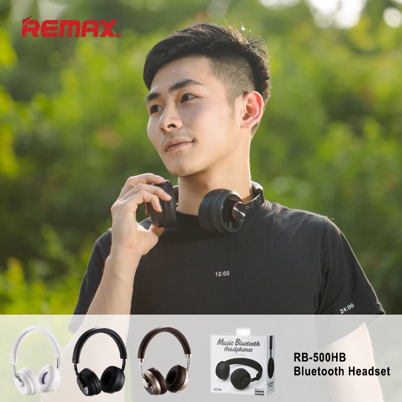 REMAX Earphone Bluetooth V4 1 HIFI Stereo Sound Quality Wireless Headphone Smart Noise Reduction Headphone USB Charging Earphone