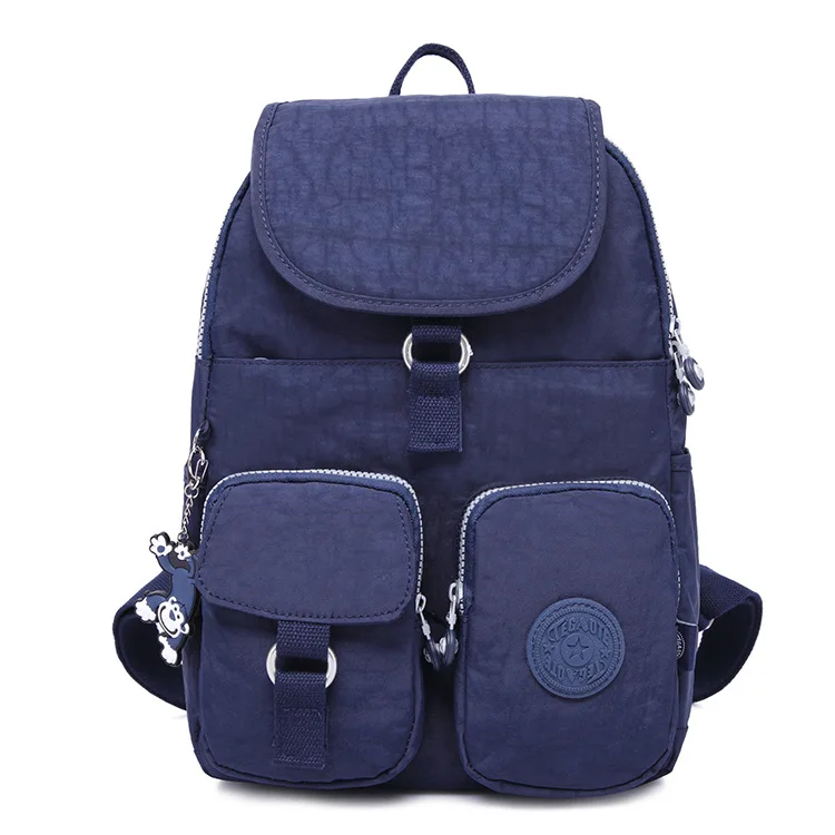 

TEGAOTE Casual Original School Backpack for Teenage Girl Waterproof Nylon Laptop Multi Pocket College Girl's schoolbag Feminina
