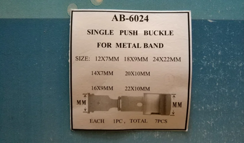 

Stainless Steel Watch Strap Deployment Buckle Clasp Push Button Steel Fit Metal Band Bracelet