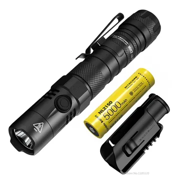 

NITECORE MH12 V2 USB-C Rechargeable Flashlight XP-L2 V6 max 1200 lumen Outdoor Sports Torch 21700 5000mAh battery NTH10 Holster