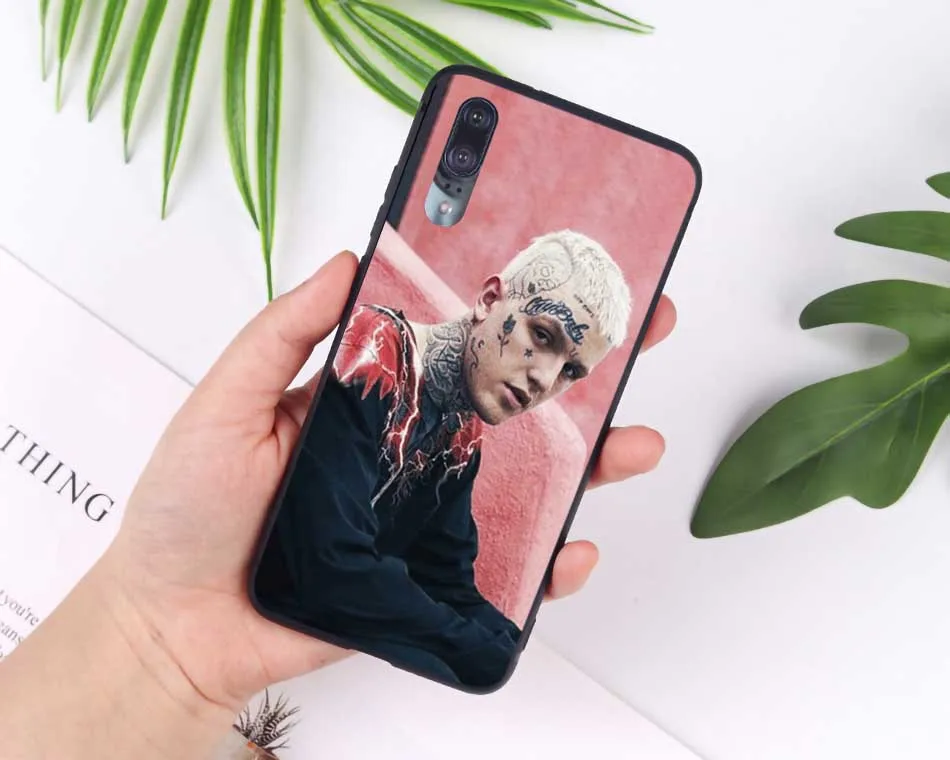 Мягкий силиконовый чехол для телефона huawei honor 9x pro 8x10 20 10 lite 20 pro Rap Singer Lil Peep hellboy Life Cry Baby