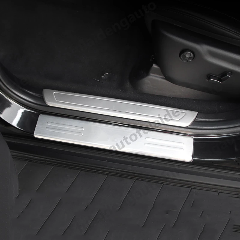 4 шт. для Jeep Grand Cherokee- порог из нержавеющей стали, накладные пороги, предохранительные щитки, пороги для автомобиля