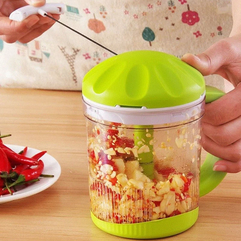 Kitchen Tools Onion Vegetable Chopper Multi-Function Hand Fast Chopper Vegetable And Fruit Chopped Shredder And Slicer