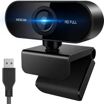 

HD 1080P Webcam Built-in Microphone Smart Web Camera USB Pro Camera for Desktop Laptops PC Game Cam For OS Windows Android