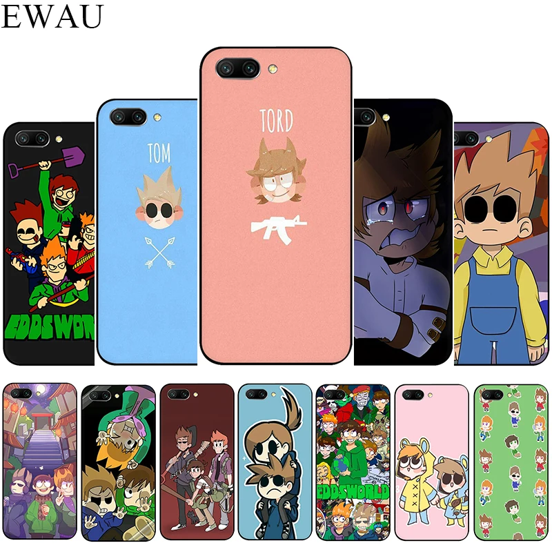 

EWAU Eddsworld Silicone phone case for Huawei Honor 6A 7A Pro 7C 7X 8X 8 9 Note 10 Lite view 20 9X Pro