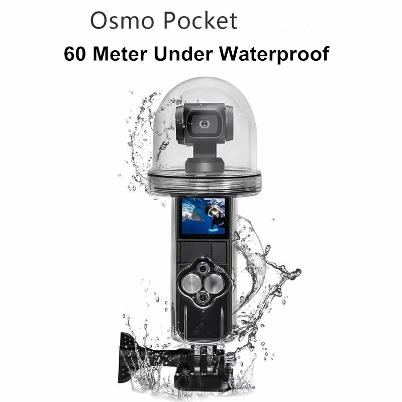 Водонепроницаемый чехол для Dajiang DJI Osmo Карманный чехол для дайвинга подводный 60 метров пластик полная защита Osmo Карманный Conque