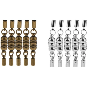 

5 Pieces Carabiner Magnetic Clasp Beautiful Jewelery Finding Lobster Clasp Hooks