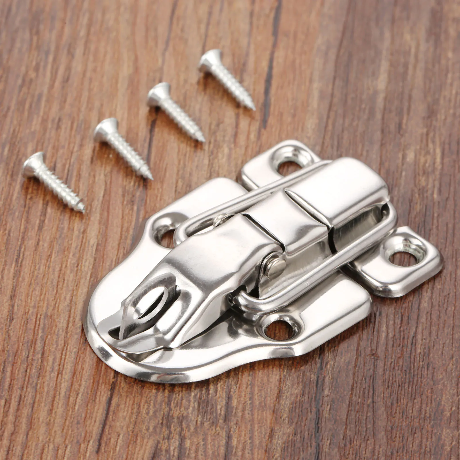 1Pc Vintage Lock Jewelry Box Hasps Drawer Latches Suitcases Toggle Latch Buckle Clasp Furniture Hardware