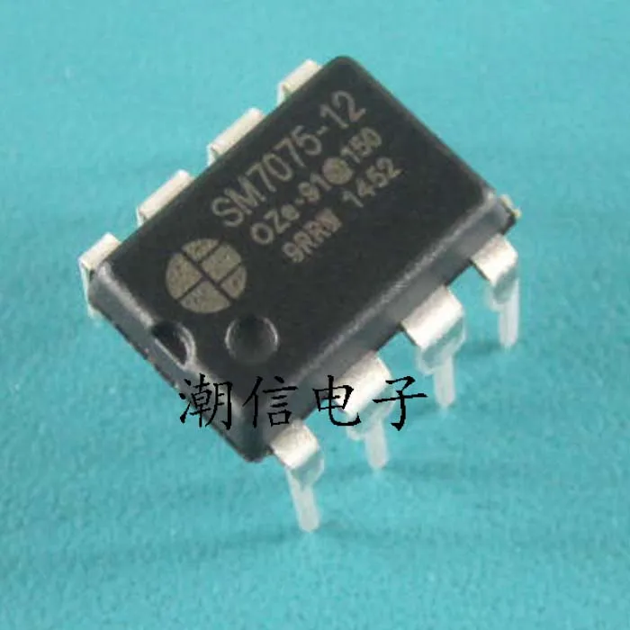 10cps Управление Выключатель питания IC SM7075-12 | Электронные компоненты и