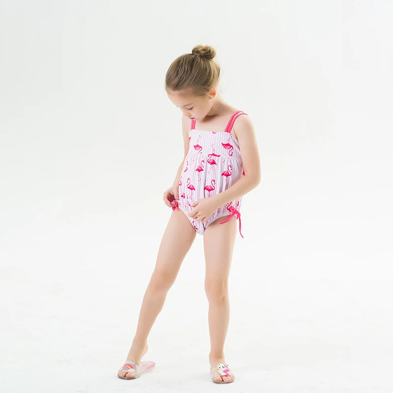 Купальный костюм для девочек один предмет маленькой девочки красный купальный с