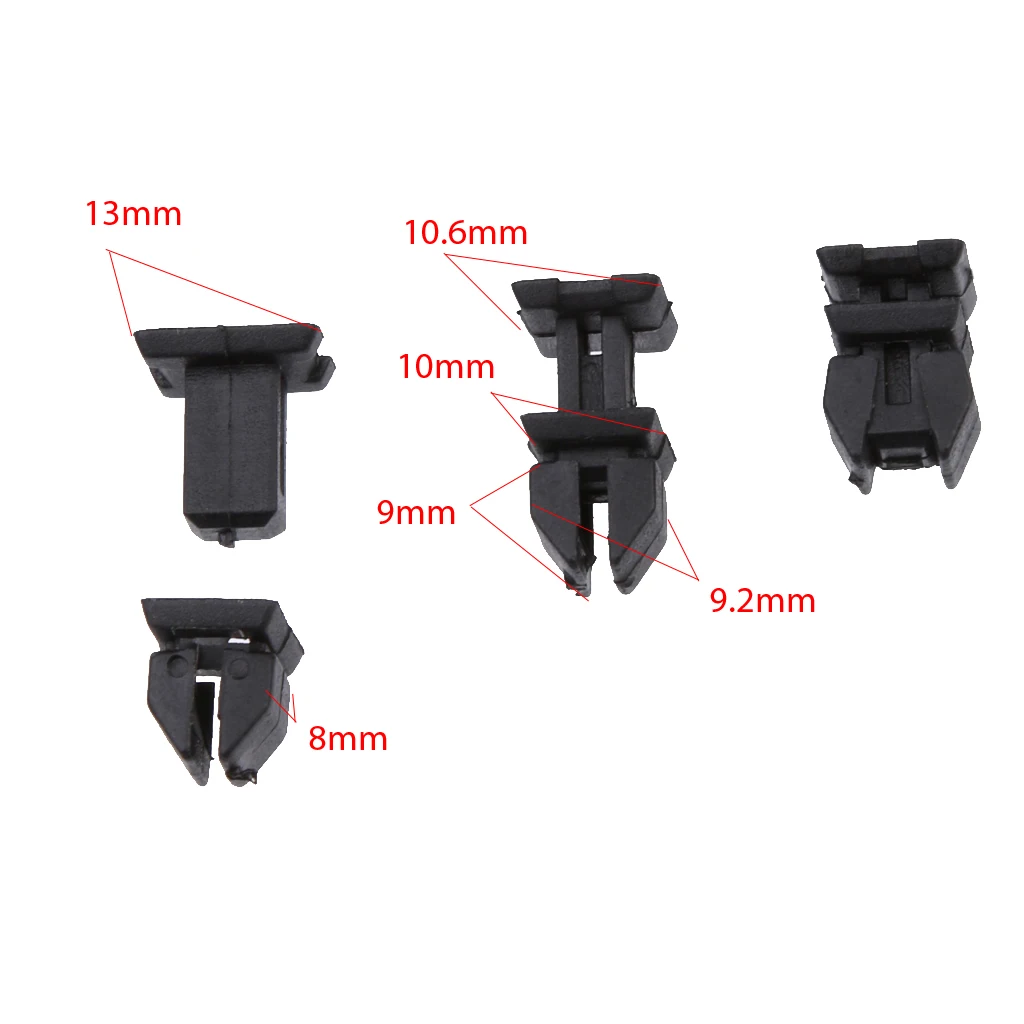 30pcs Replacement Retainer Fasteners Clips For Mercedes W124 R129 W140 W202