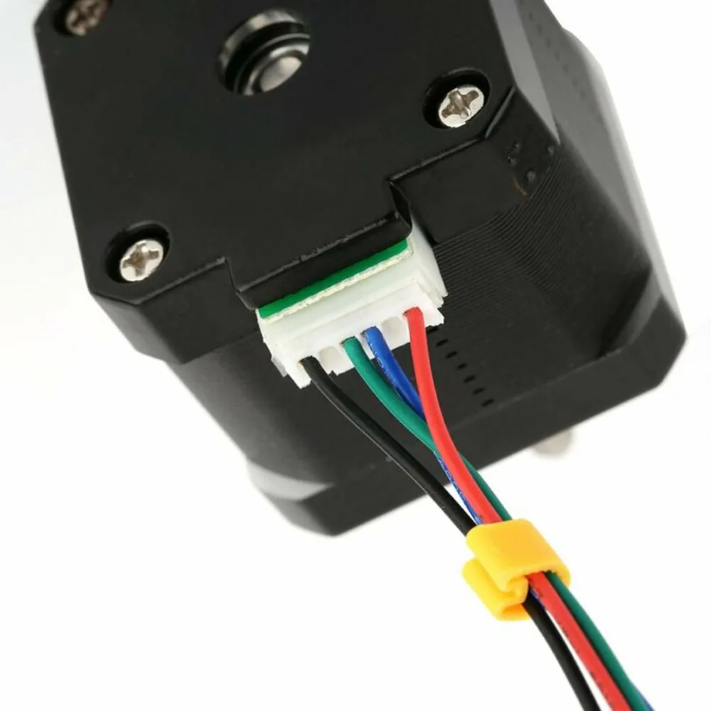 2 шт. черный шаговый двигатель 12V 42 мм для 3D-принтеры CNC робот 1,8 градусов кабель